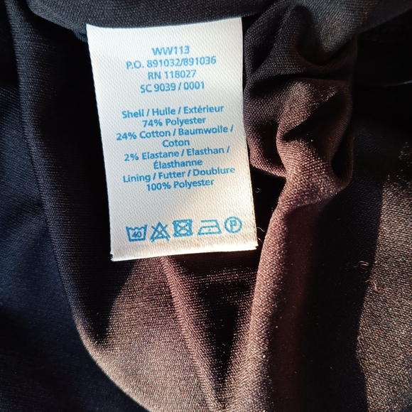 Boden Fit & Flare Dress Colorblock Ivory Black Grey Gold Textured Size 6 Long - Picture 8 of 12